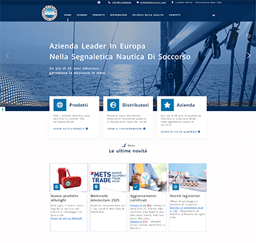 Albatrosssrl.com - Sito Web, Brand Identity, Digital Marketing